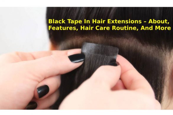 Black Tape In Hair Extensions