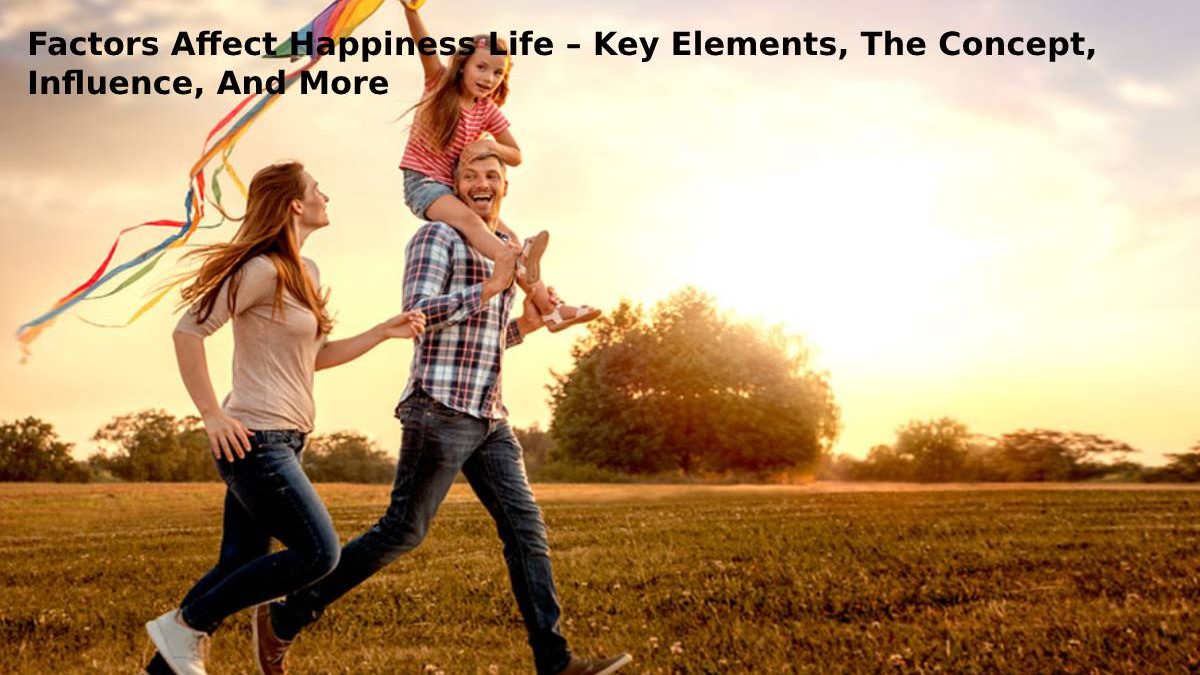 Factors Affect Happiness Life – Key Elements, The Concept, Influence, And More