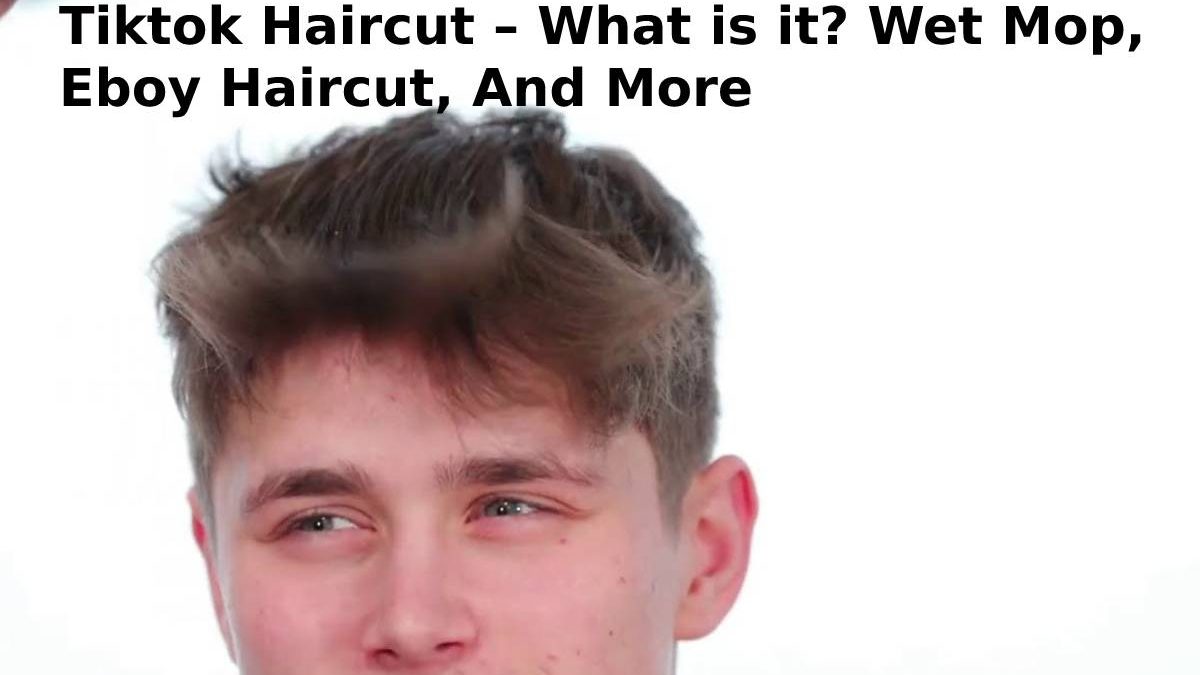 Tiktok Haircut – What is it? Wet Mop, Eboy Haircut, And More