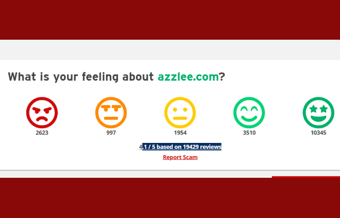 Why Does Azzlee.Com Have An Average To Good Trust Score As Per Azzlee Reviews_