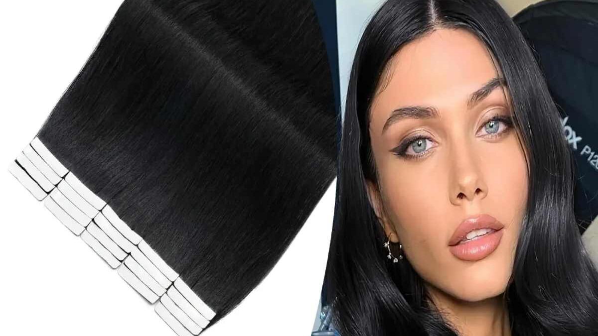 Black Tape In Hair Extensions – About, Features, Hair Care Routine, And More
