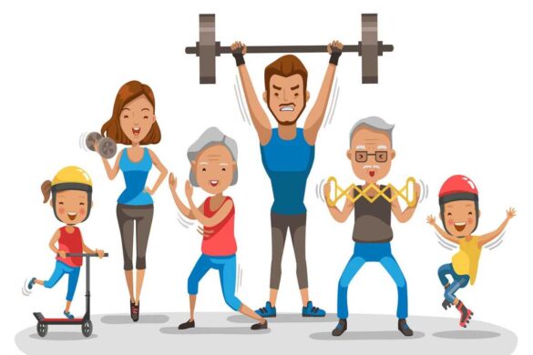 How Get Whole Family Involved Fitness_